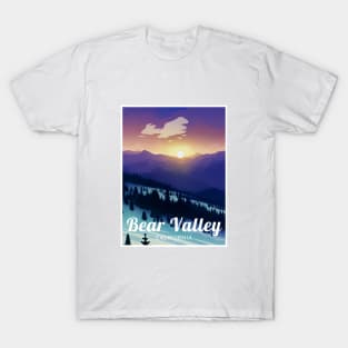 Bear Valley California United States ski T-Shirt